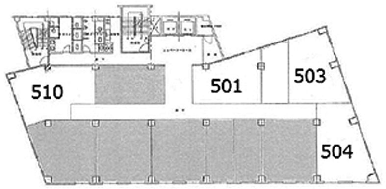 品川ステーションビル新宿 503階 56.69㎡