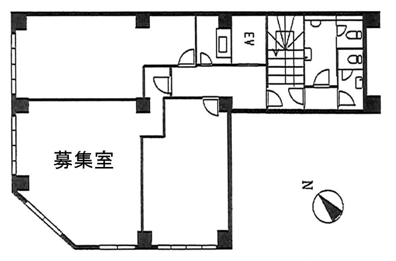 深山ビル 5B階 12.87㎡