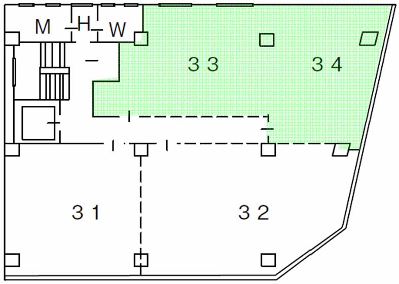 井門銀座一丁目ビル 3階 24.3㎡