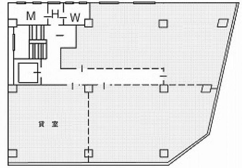 井門銀座一丁目ビル 5階 12.8㎡