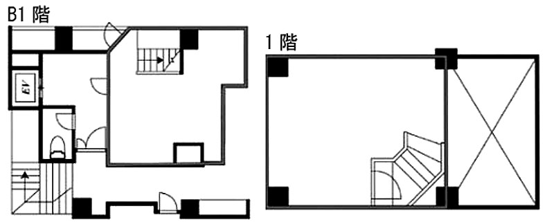 木村ビル B1+1B階 18.49㎡