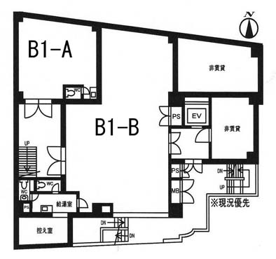 第１三倉ビル B1B階 116.46㎡