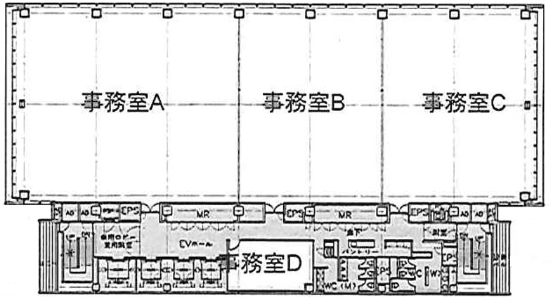 大崎ウィズタワー 19階 936.4㎡