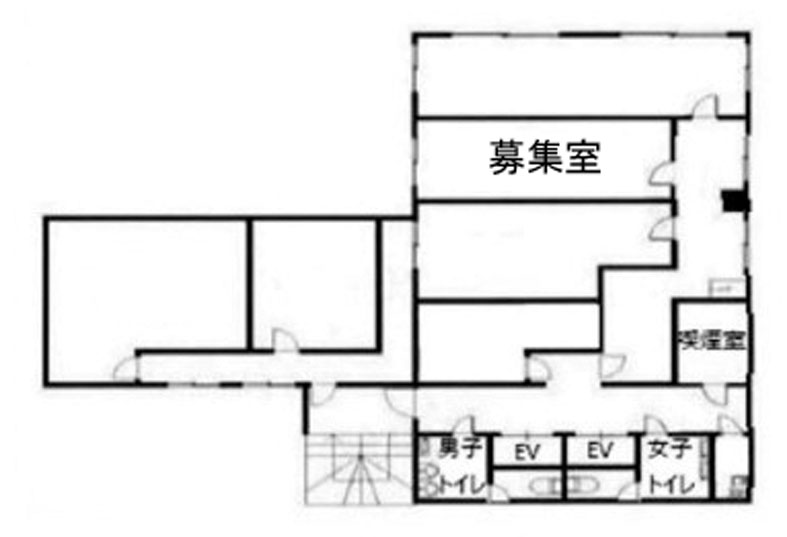 ミツボシ第３ビル　 612階 13.5㎡