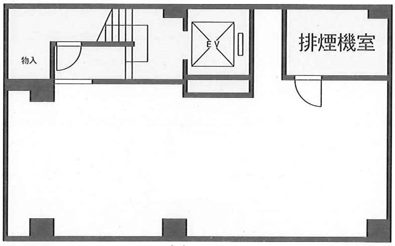 第一岸ビル B1階 74.55㎡