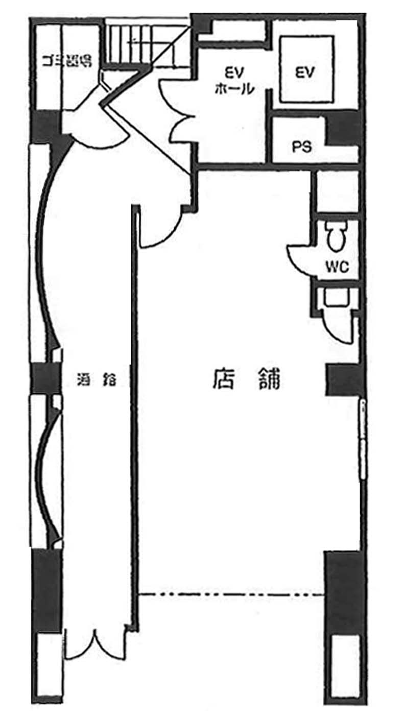 ＡＣＮ銀座イーストビル 1階 12.1㎡