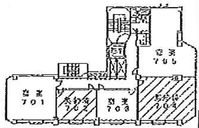 ミヤタビル 701階 52.07㎡