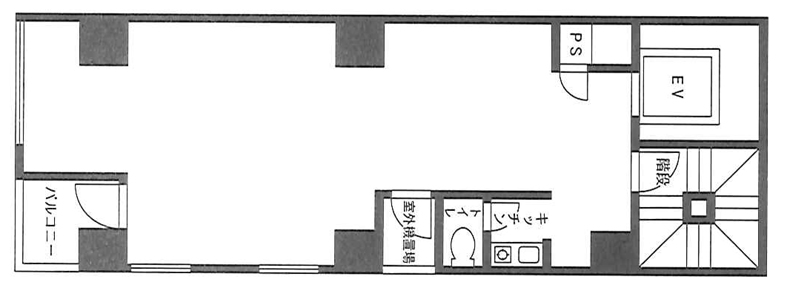 銀座ＮＨビル 4階 55.21㎡