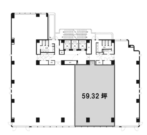 ＢＰＲプレイス神谷町 4分割階 59.32㎡