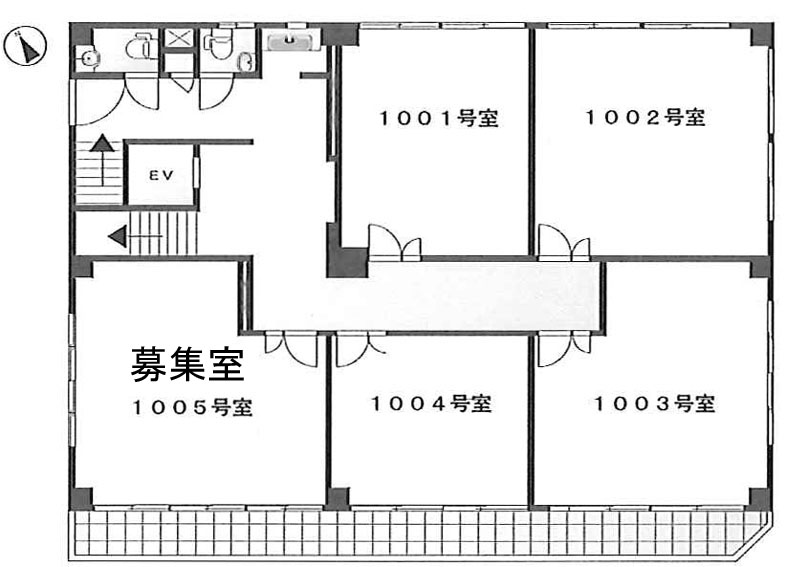 山京ビル本館 1005階 10.1㎡