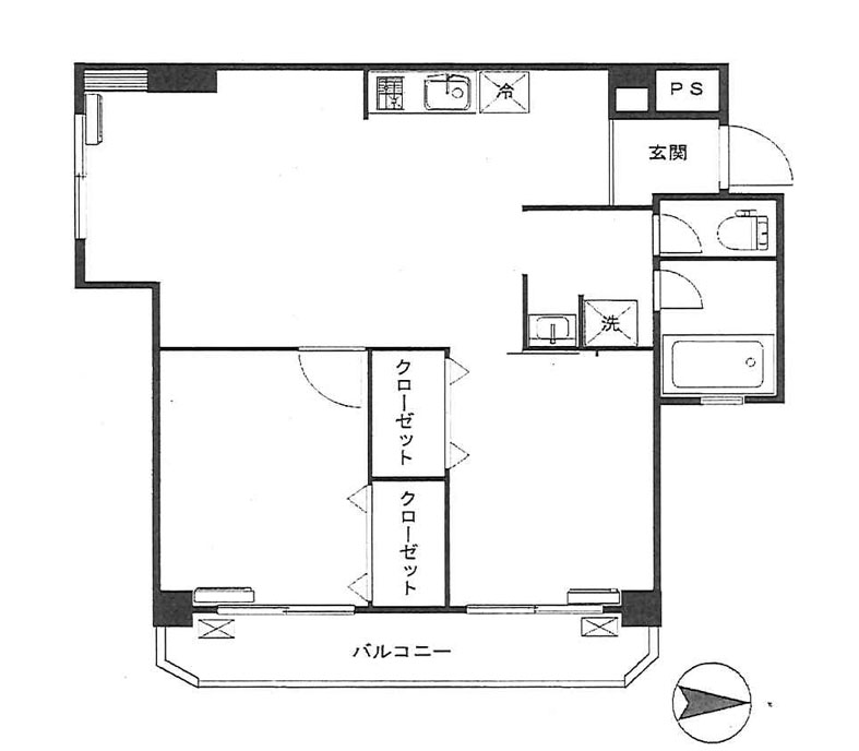 ステラハイム神山 401階 55.9㎡