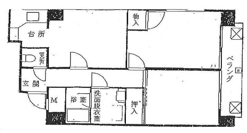 ジャコワ東日本橋マンション 504階 53㎡