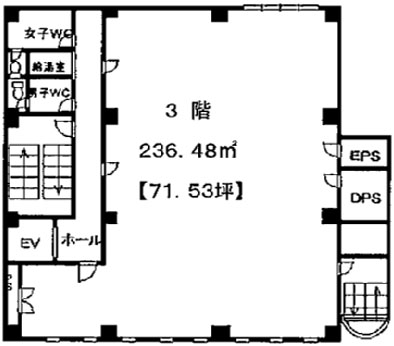 赤坂会館ビル 3階 71.53㎡