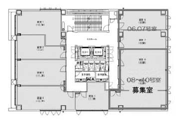 クロスオフィス三田 508~510階 91.64㎡