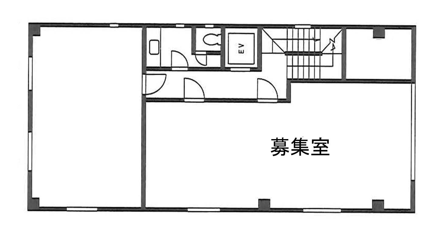 エスケービル 2A階 54.61㎡