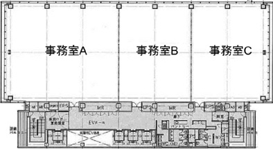 大崎ウィズタワー 12B階 244.63㎡