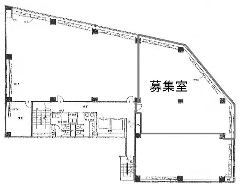 銀座昭和通りビル 403階 51.01㎡