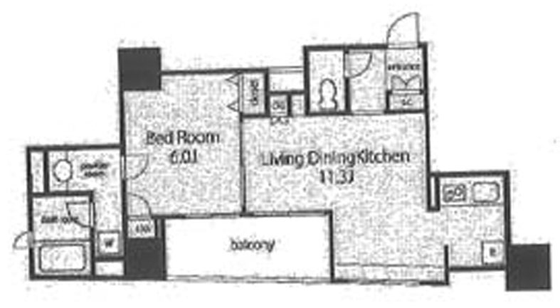 ＶＯＲＴ銀座ｒｅｓｉｄｅｎｃｅ 1104階 41.12㎡