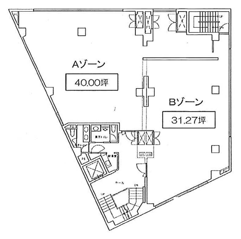 宝町ＴＡＴＳＵＭＩビル 4階 40㎡