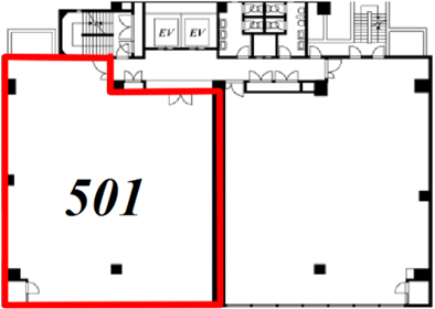 銀座東洋ビル 501階 65.41㎡