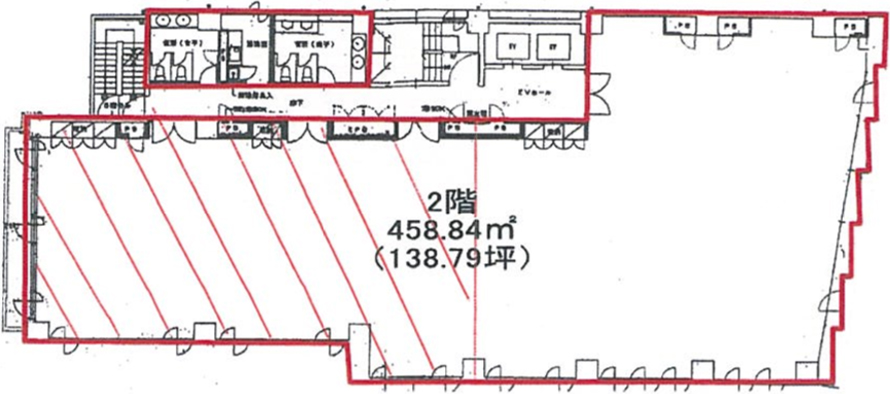 ザイマックス木場公園ビル 2階 190.71㎡