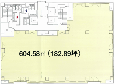 住友不動産亀戸ビル 9階 604.79㎡