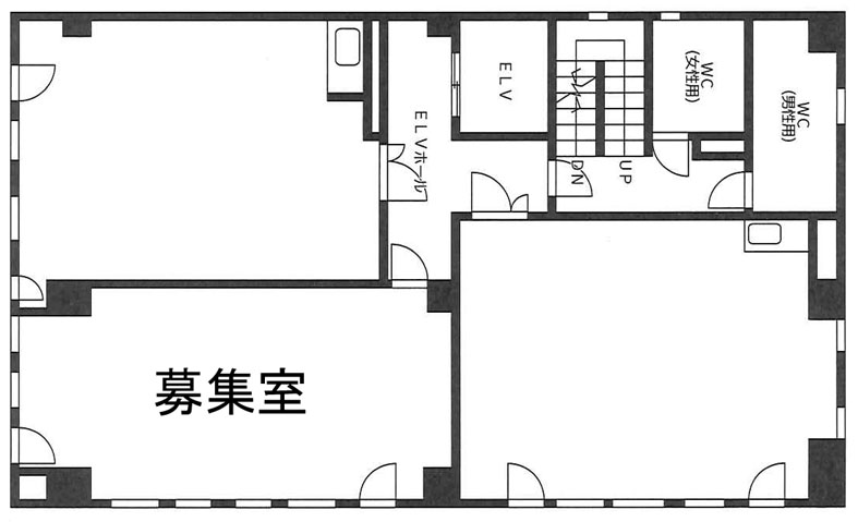 ヤマトビル 602階 42.98㎡